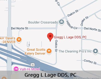 Map image for Dental Checkup in Denver, CO